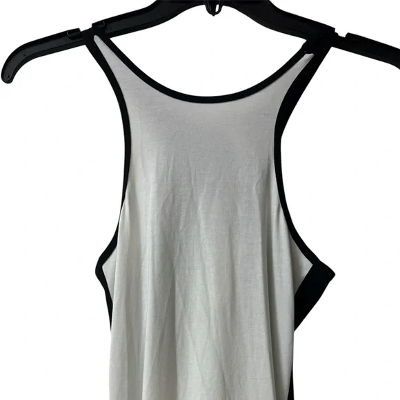 Anthropologie Black and White Midi Dress - Picture 7 of 12